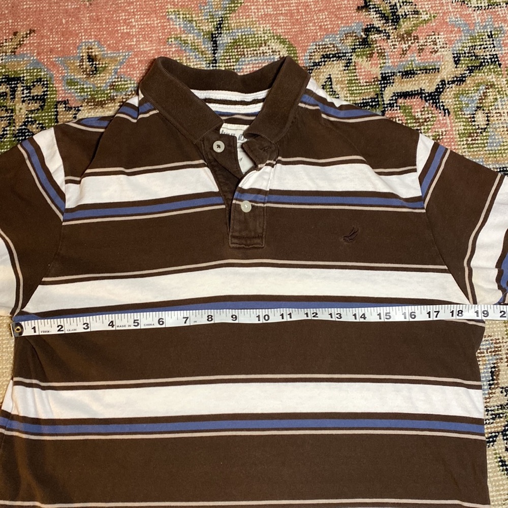 Mens Urban Pipeline Vintage Striped S/S Polo! Flawless! EUC! Med - Picture 6 of 12
